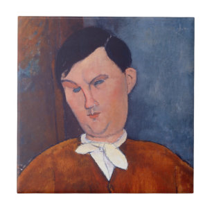 Carreau Amedeo Modigliani - Monsieur Deleu