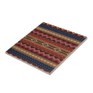 Carreau Amérindien Motif du sud-ouest
