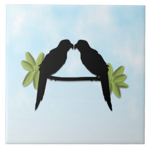 Carreau Amour du perroquet