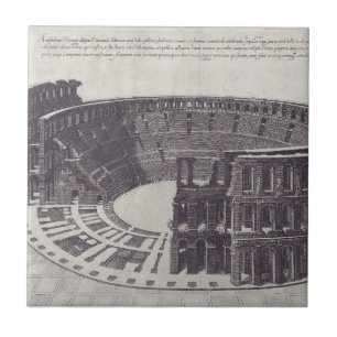 Carreau Amphithéâtre de Vérone sur la Piazza Bra