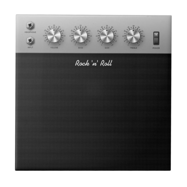 Carreau Amplificateur de guitare (Devant)