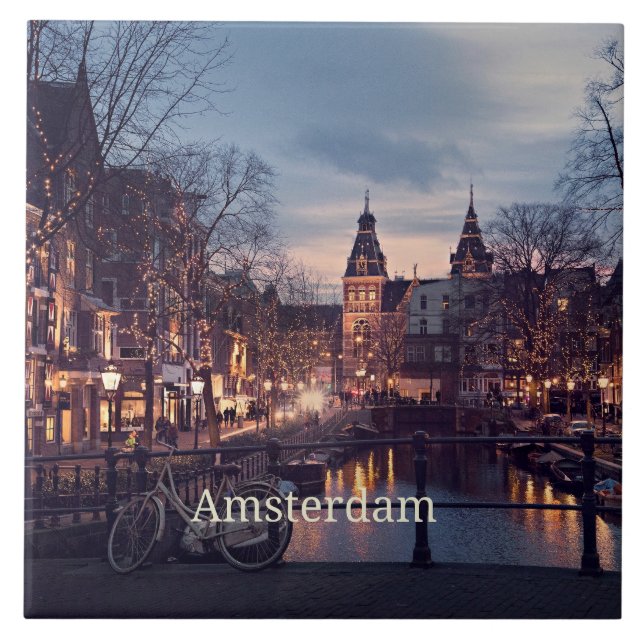 Carreau Amsterdam, photo du paysage urbain (Devant)