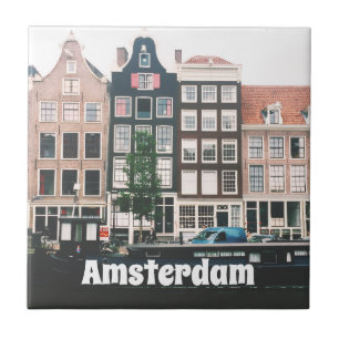 Carreau Amsterdam Voyage Souvenir