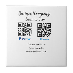 Carreau Analyser pour payer q r code paypal venmo ajouter 