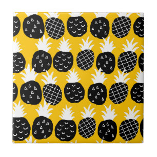 Carreau Ananas noir