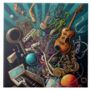 Carreau Anatomie de la mosaïque