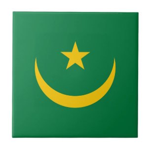 Carreau Ancien drapeau de Mauritanie