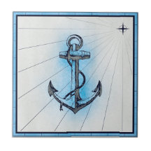 Ancre des navires nautiques vintages