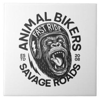 Carreau Animal Bikers