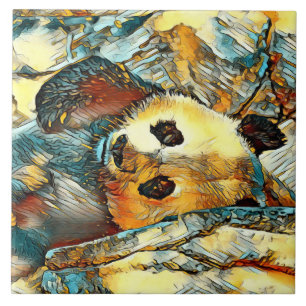 Carreau AnimalArt_Panda_002