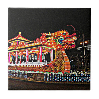 Carreau Année du dragon à San Francisco