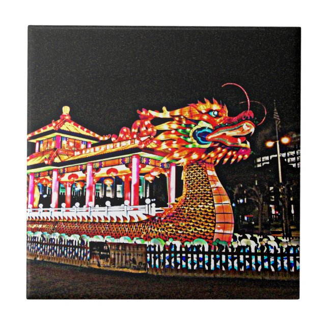 Carreau Année du dragon à San Francisco (Devant)