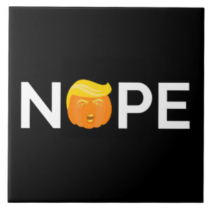 Carreau Anti-Trump - Nope Halloween Edition I