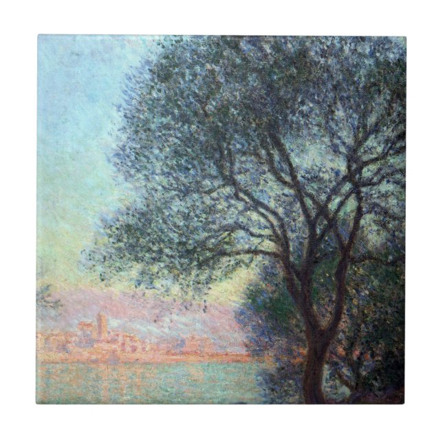 Carreau Antibes le matin par Claude Monet (Devant)