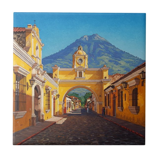 Carreau Antigua Guatemala Travel (Devant)