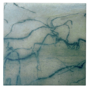 Carreau Antilope et bison, Perigordian (peinture de