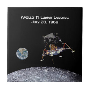 Carreau Apollo 11 Débarquement lunaire