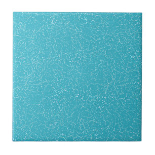 Carreau Aqua Blue Cracker Glaze Solid Color Tile