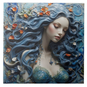 Carreau Aqua Marine Art pour une touche de tuile Elegance