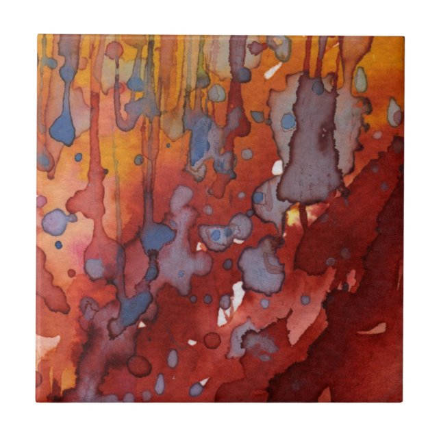 Carreau aquarelle 7 d'arrière - plan (Devant)