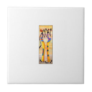 Carreau Aquarelle Art Africain Danse géniale