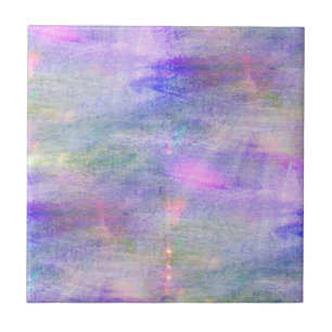 Carreau aquarelle bleue et rose sans couture de jaune