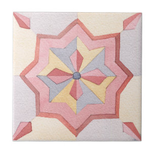 Carreau Aquarelle de Majolica