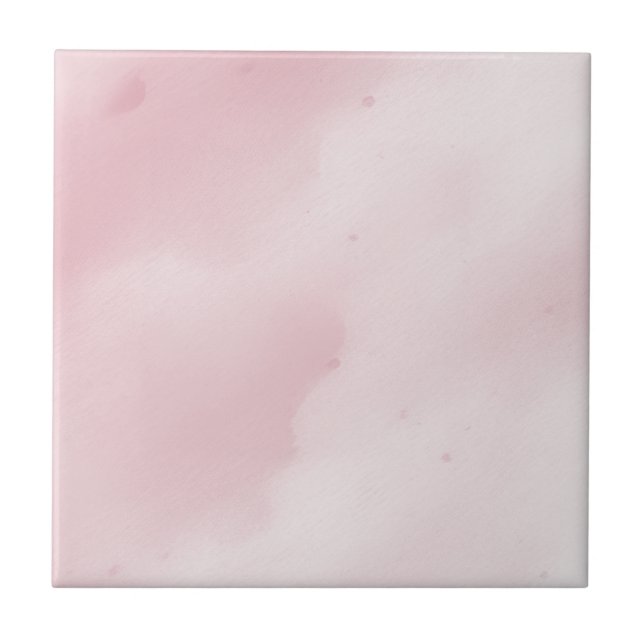 Carreau Aquarelle rose Laver Salle de bain Cuisine Retirer (Devant)