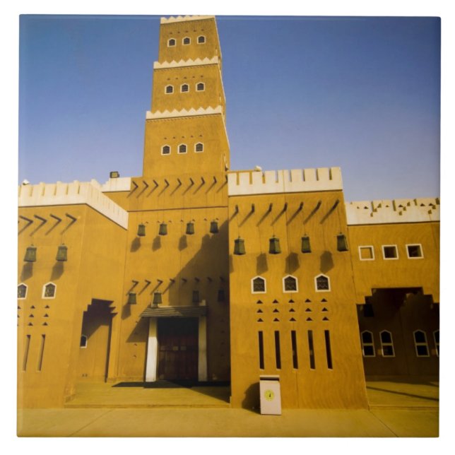 Carreau Arabie Saoudite, Riyad, mosquée d'Al Diriya (Devant)