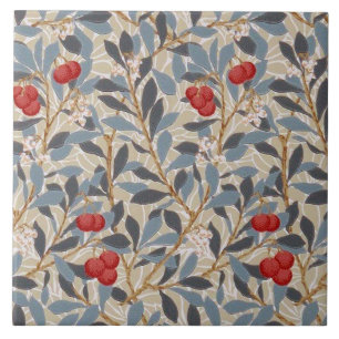 Carreau Arbre à framboises rouges, William Morris