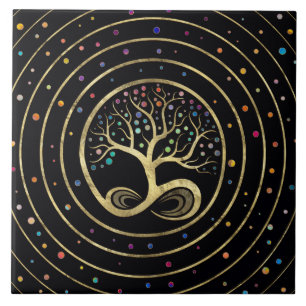 Carreau Arbre de vie - Spirale infini