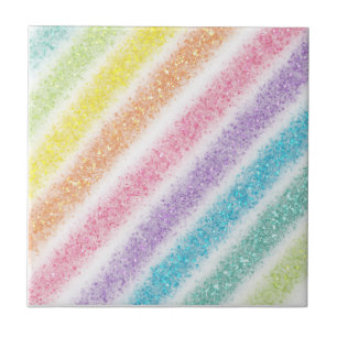 Carreau Arc-en-ciel Pailleté Pastel