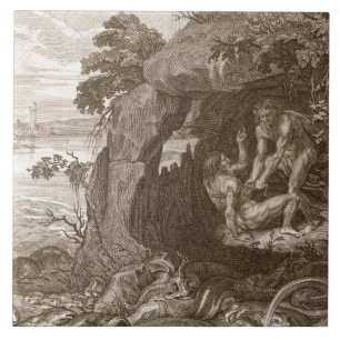 Carreau Aristeus oblige proteus pour indiquer ses oracles,