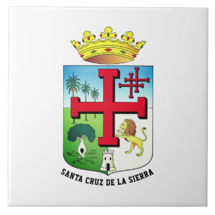 Carreau Armoiries de Père Noël Cruz de la Sierra (Bolivie)