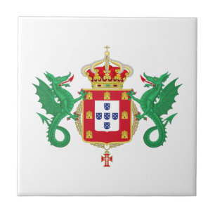 Carreau Armoiries du Royaume du Portugal 1640-1910