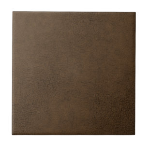 Carreau Arrière - plan de Motif de texture en cuir Brown f