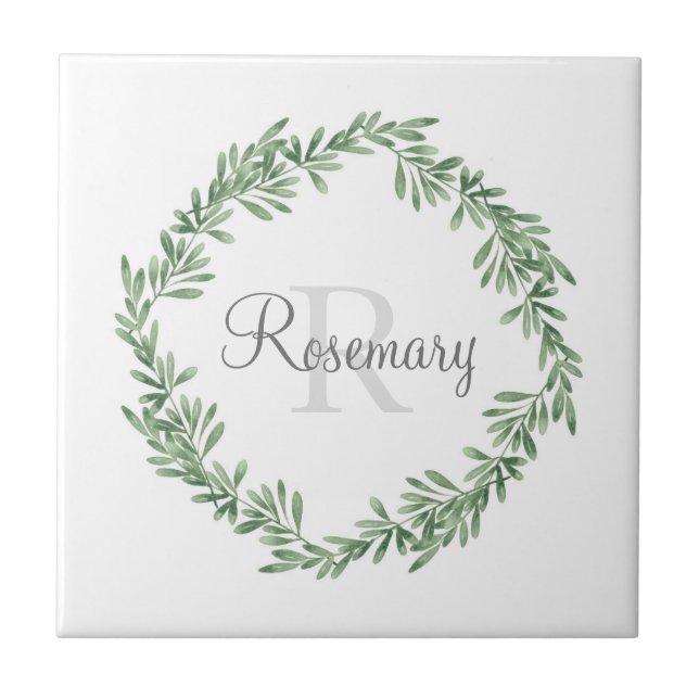 Carreau Arrosage Rosemary Wreath (Devant)