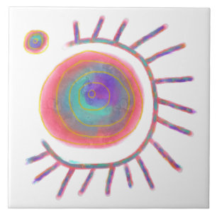 Carreau Art Abstrait original