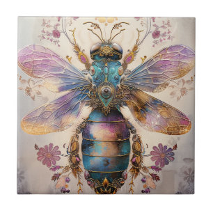 Carreau Art de fantasy Steampunk Coléoptère Bijou (2)