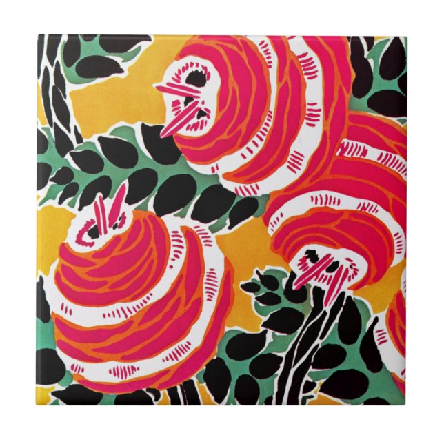 Carreau Art Déco de Seguy #10 à Emporio Moffa (Devant)