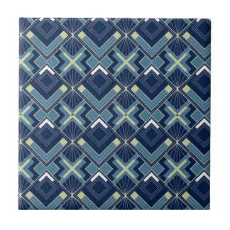 Carreau Art déco géométrique