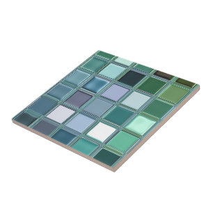 Carreau Art en verre de tuile de mosaïque de plage