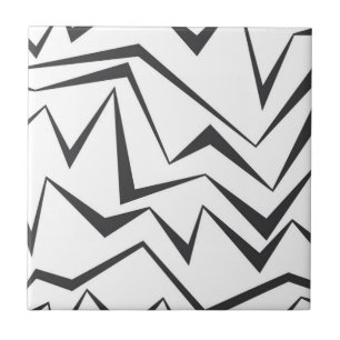 Carreau Art graphique abstrait moderne, dynamique, simple
