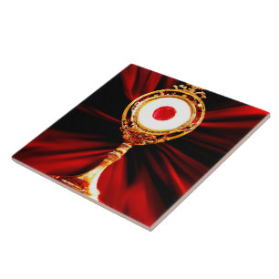 Carreau Art IA d'un miracle eucharistique