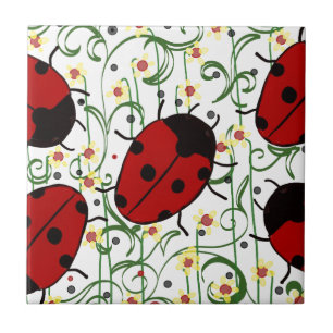 Carreau Art Ladybug