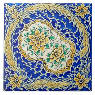 Carreau Art traditionnel de céramique adalusienne no 2