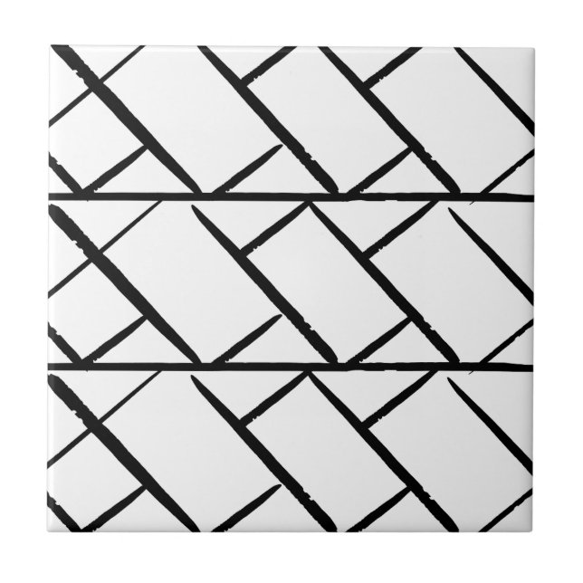 Carreau Artisan Herringbone Style Backsplash (Devant)