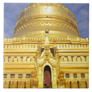 Carreau Asie, Myanmar (Birmanie), Bagan (Pagan). Le Shwe
