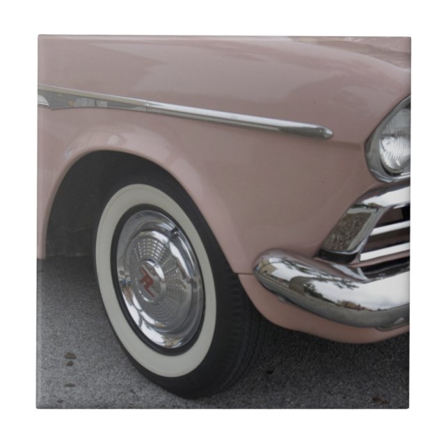 Carreau Assez dans le rose (Devant)