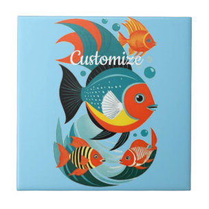 Carreau Assortiment de poisson tropical Thunder_Cove